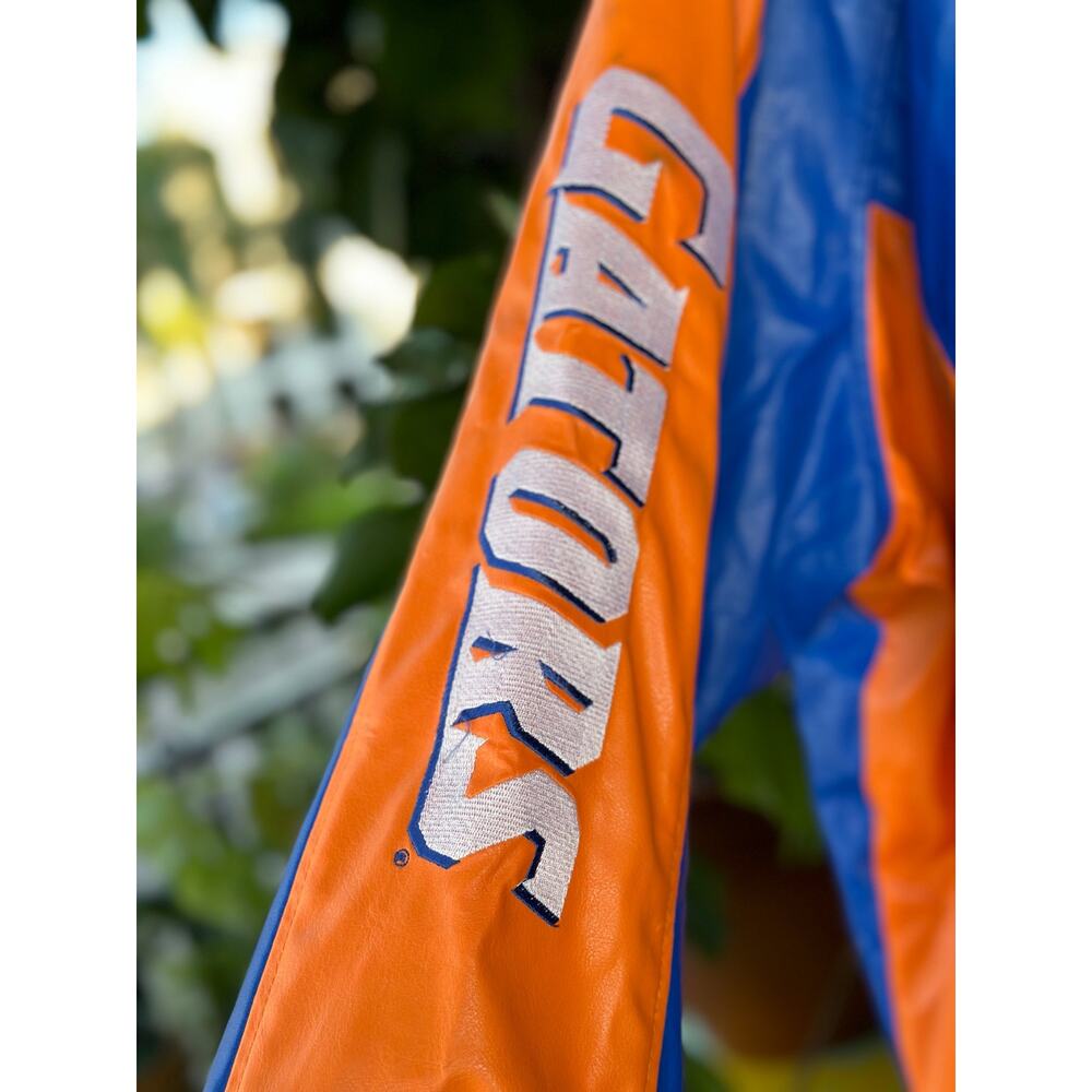 Vintage Steve and Barry’s Florida Gators Faux Leather Varsity Jacket Unisex XXL - Picture 4 of 13